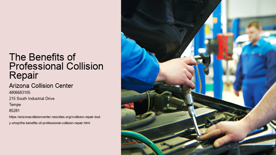 The Benefits of Professional Collision Repair