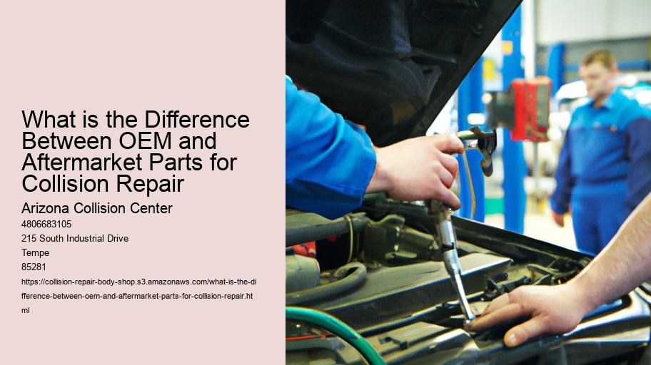 What is the Difference Between OEM and Aftermarket Parts for Collision Repair