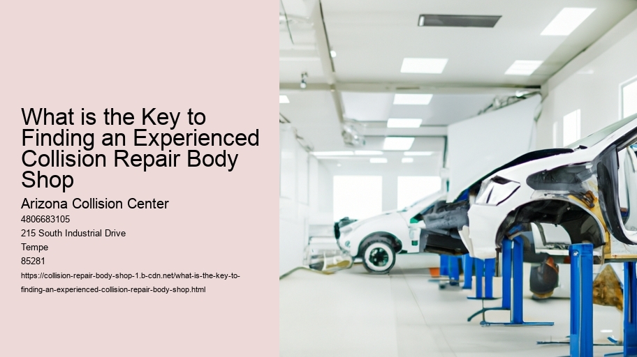 What is the Key to Finding an Experienced Collision Repair Body Shop