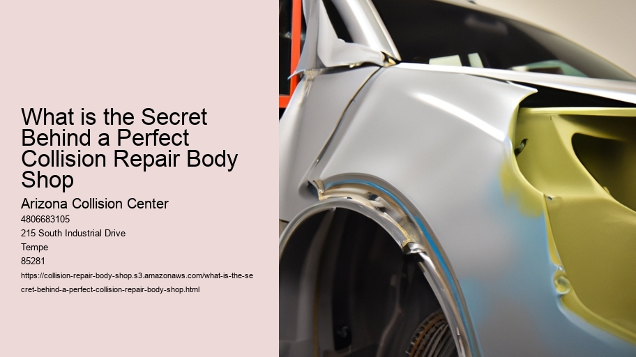 What is the Secret Behind a Perfect Collision Repair Body Shop